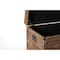 Vintiquewise Wooden Rectangular Lined Rustic Storage Trunk with Latch, Medium QI003512M - alternate 6